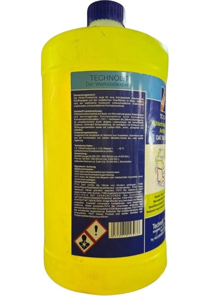 OAT Teknolojili Konsantre Antifriz Sarı Renault Ford Onaylı 3L fiyatları