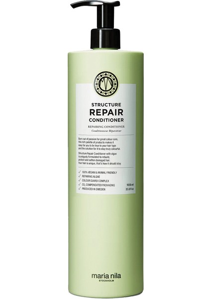 Structure Repair Yıpranmış Saçlar Için Onarıcı Krem 1000ML
