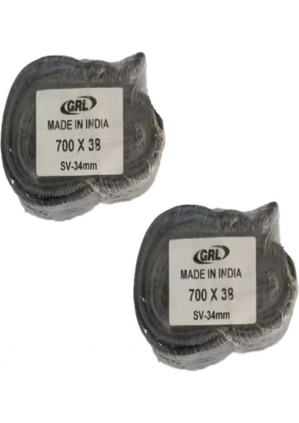 700X38 (28X1.50) Fv 34 mm Ince Sibop Bisiklet Iç Lastiği x 2 Adet