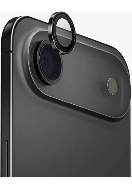 iPhone 17 Air ile Uyumlu Kamera Camı Lens Koruyucu Halka Seti - FC381