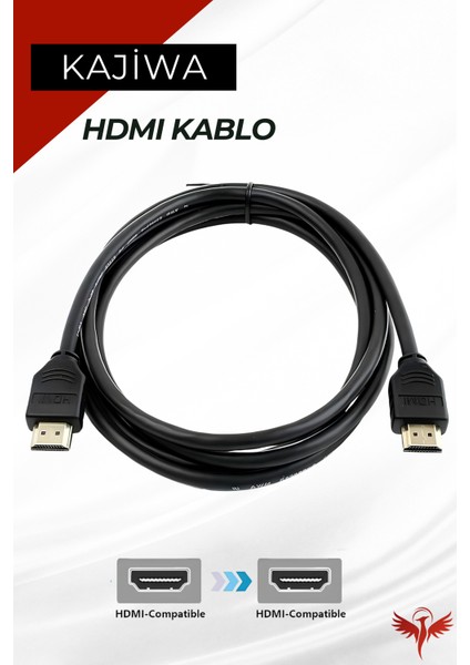 1.5 Metre HDMI Kablo 1080P Full Hd | Hdmı 1.4 Ses ve Görüntü Kablosu 1.5mt fiyatları