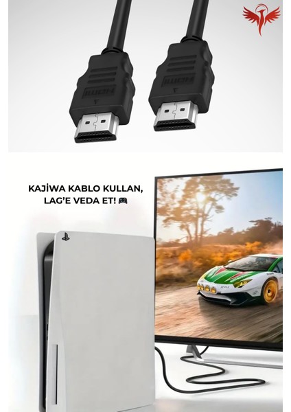 1.5 Metre HDMI Kablo 1080P Full Hd | Hdmı 1.4 Ses ve Görüntü Kablosu 1.5mt fırsatları