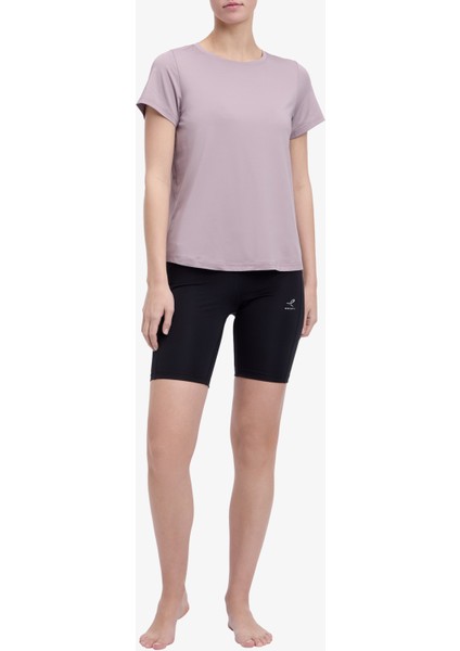 Gianna Ss Kadın Mor Antrenman T-SHIRT.440 fiyatları