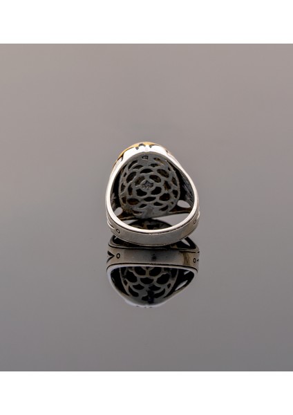 Osmanlı Stil Siyah Oniks Taşlı 925 Ayar Gümüş Erkek Yüzük – Parmağa Göre Ayarlanır 15.14 Gr” fırsatları