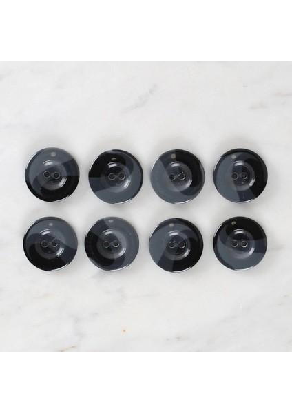 Loren Crafts 8'li Düğme Koyu Gri - 1122 fiyatları