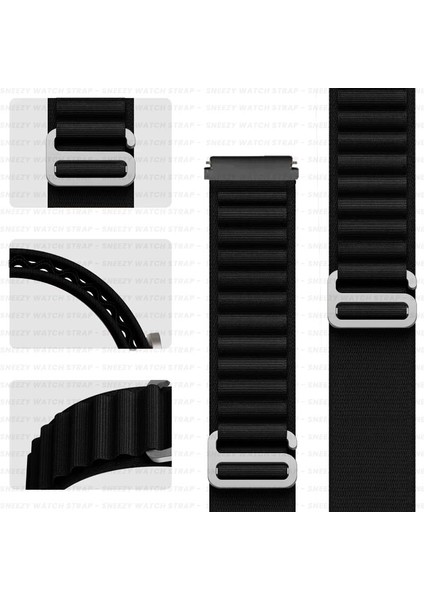 Huawei Watch Gt6 Pro 46MM Uyumlu Kordon Alpine Loop Kancalı Kumaş Kordon fırsatları