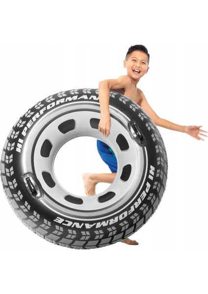 Intex Tutunmalı Deniz Simiti Araba Lastiği Desenli 114CM - 56268 (Lisinya) modelleri