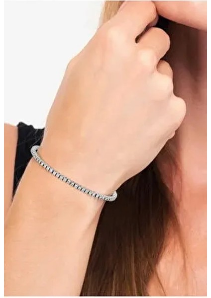 Kadın Su Yolu Zirkon Taşlı Bileklik