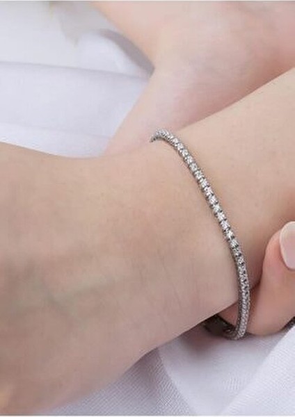 Kadın Su Yolu Zirkon Taşlı Bileklik fiyatları