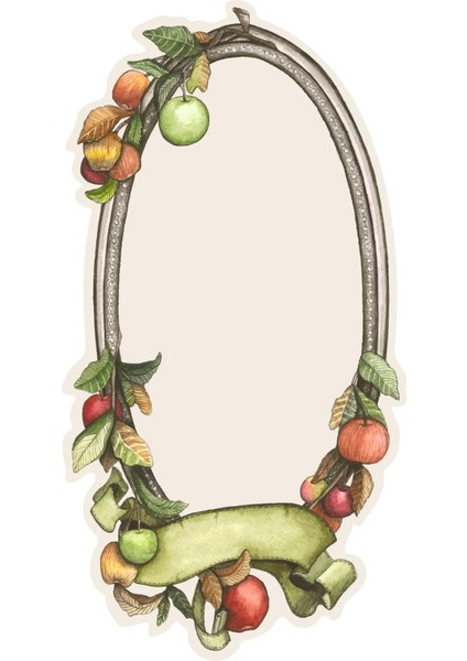 Heirloom Apples Table Card - Pack Of 12