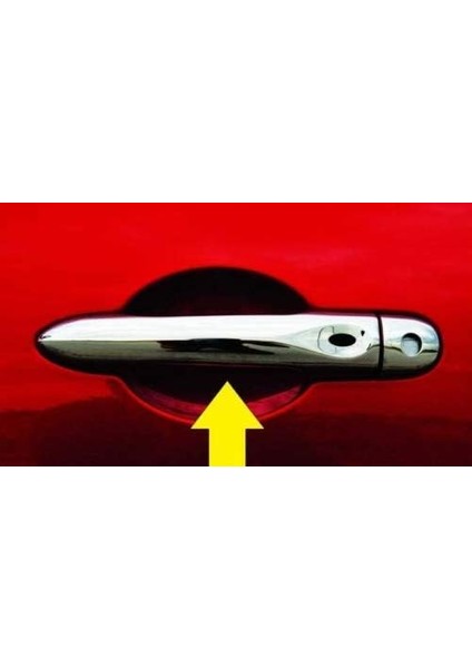 Renault Clio 4 Hb Krom Kapı Kolu 4 Kapı 2012-2019 Sensörlü A+ Kalite modelleri