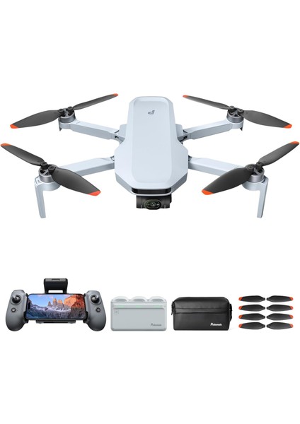 Atom 2 4K Video 8k Fotoğraf 3eksenli Gimbal 10KM Yapay Zeka Gece Çekimi 96DK Uçuş Profesyonel Drone