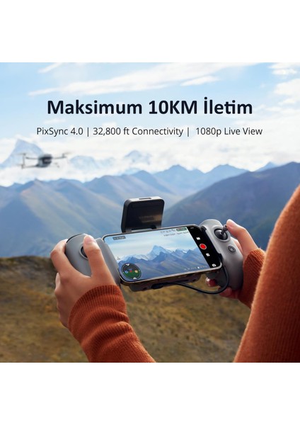 Atom 2 4K Video 8k Fotoğraf 3eksenli Gimbal 10KM Yapay Zeka Gece Çekimi 96DK Uçuş Profesyonel Drone fırsatları