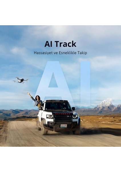Atom 2 4K Video 8k Fotoğraf 3eksenli Gimbal 10KM Yapay Zeka Gece Çekimi 96DK Uçuş Profesyonel Drone indirimleri