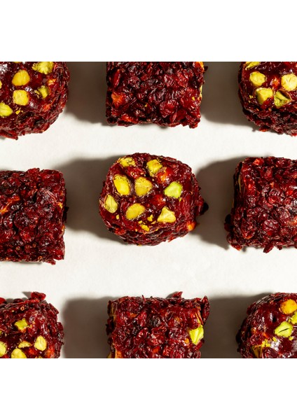 Şeker İlavesiz Narlı Antep Fıstıklı Zereşkli Lokum 500 gr fırsatları