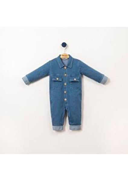 Necix's Düğmeli Bebek Kot Tulum modelleri