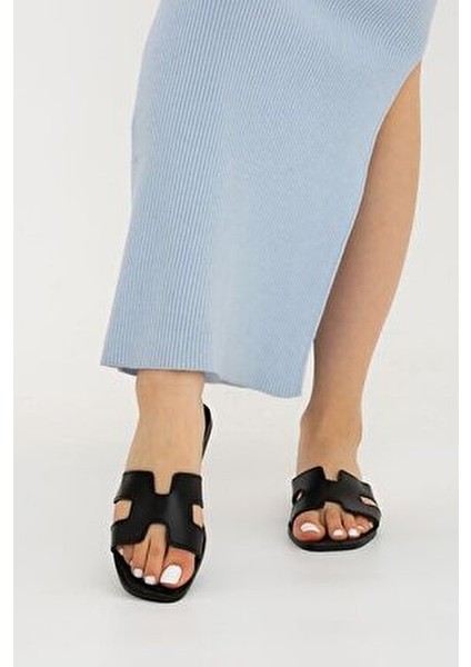 3'lü Paket Önü Yanı Açık Kadın Terlik Dış Mekan ve Ev Terliği