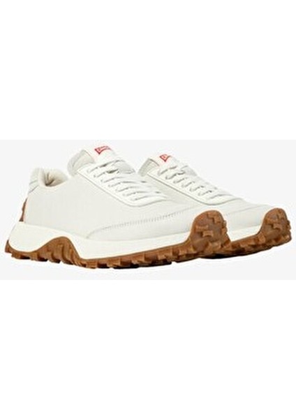 Drift Trail Kadın Ayakkabı Düz Taban Kauçuk Tabanlı Deri ve Tekstil Üretim