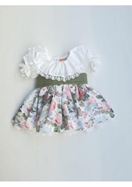 Dantel Detaylı Vintage Elbise Kız Çocuklar İçin Şık Tasarım Özel Günler fiyatları