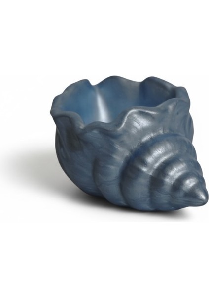 Deniz Kabuğu Metalik Mavi Biblo indirimleri