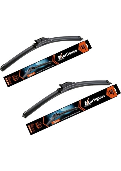 Megane 3 Silecek Takımı 2008-2016 Uyumlu 600MM + 400MM (10 Aparatlı)