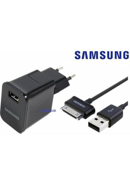 Samsung Galaxy Note 10.1 Tab Şarj Aleti ve USB Kablo