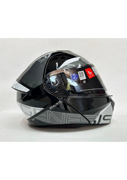 Genesis Sv Atempo B2 Parlak Renk Çene Açılır Kask Iç Güneş Vizörlü fiyatları