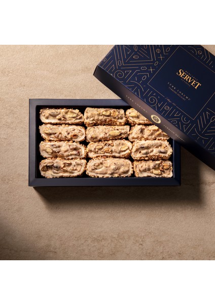 Kremalı Bademli Sarma Lokum 500 gr