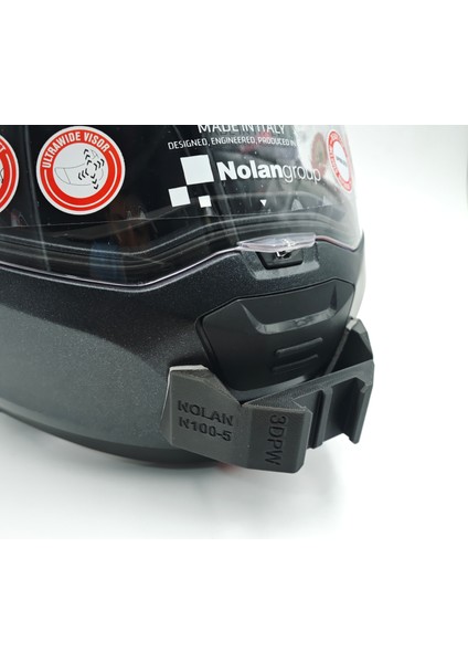 Nolan N100-5 Kask Için Aksiyon Kamera Çene Bağlantı Aparatı Chin Mount Seti