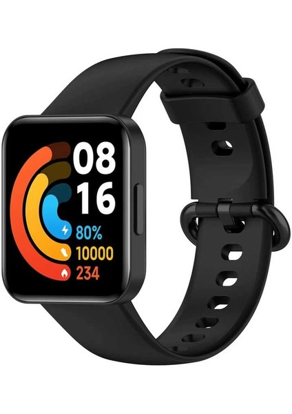 Xiaomi Redmi Watch 2 Lite Uyumlu Klasik Kordon Tygo - Siyah