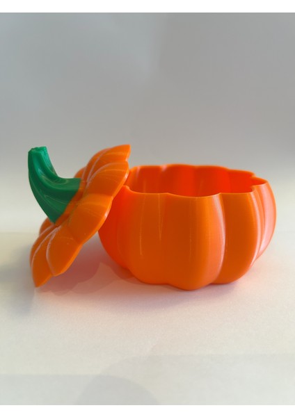 Halloween Balkabağı Kase – Kapaklı Organizer Kutu – 3D Baskı modelleri