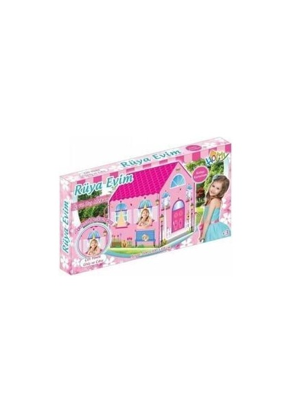 Kız Çocuk Pembe Rüya Evim Oyun Çadırı 100X100X68 fiyatları