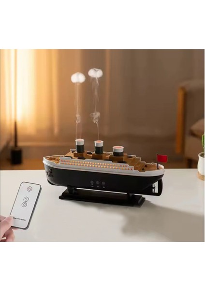 Titanic Aromaterapi Hava Nemlendirici Kuruluğu Önlemek Için Verimli Gemi Dizaynlı Difüzör
