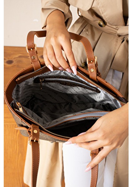 Kadıni Iki Askılı Ayarlanabilir Uzun Askı 5 Bölmeli Çanta TM1179 modelleri