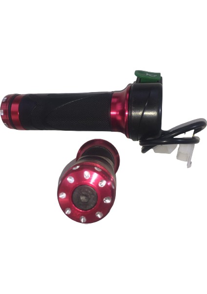 E-Bike Vitesli Gaz Kolu Elektrikli Bisiklet Vitesli Kırmızı modelleri