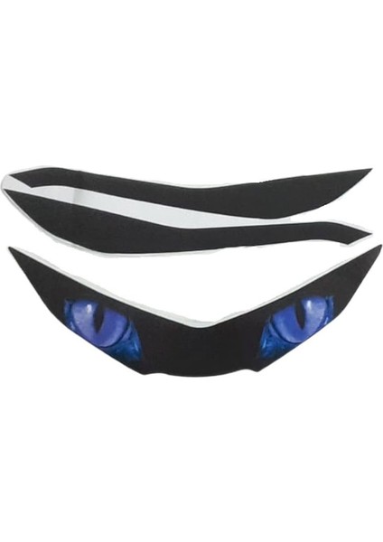 Honda Pcx Far Stiker+Far Kaşı 2018-2019-2020 Uyumlu Mavi