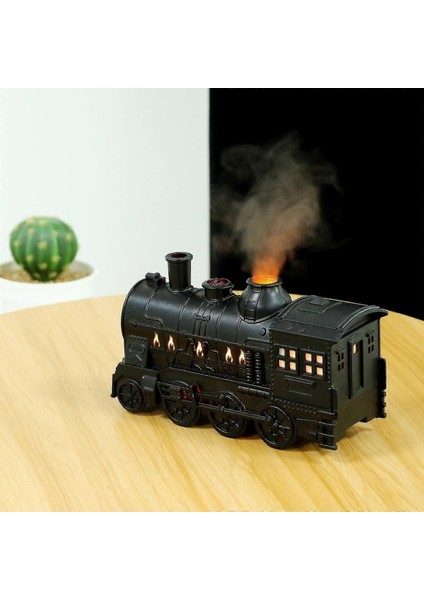 Tren Şeklinde Buharlı Oda Hava Nemlendirici Işık Fonksiyonlu Buhar Makinesi Kumandalı indirimleri