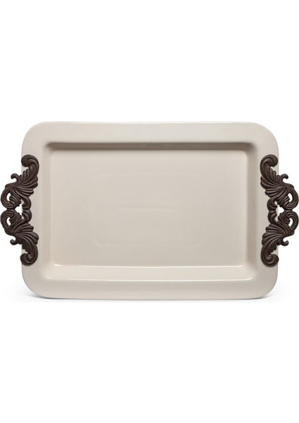Acanthus Tray W/ Metal