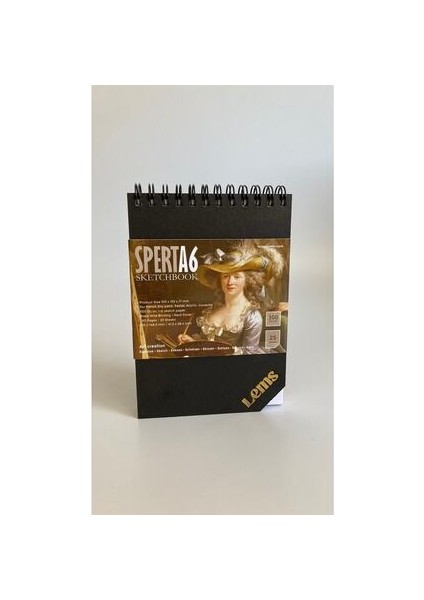 Sperta A6 Sketchbook 300GR 50 Syf. 25 Yaprak Sert Kapak Eskiz Defteri fiyatları