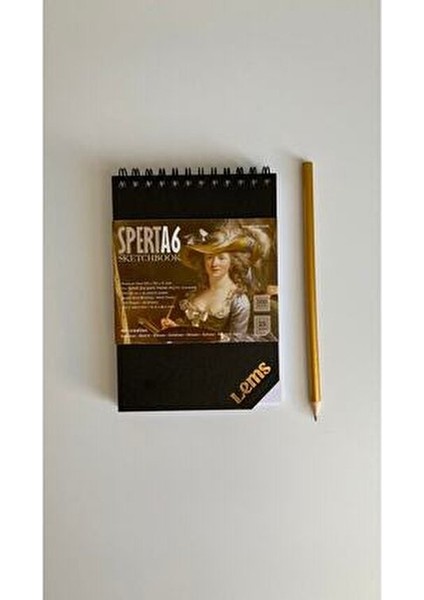 Sperta A6 Sketchbook 300GR 50 Syf. 25 Yaprak Sert Kapak Eskiz Defteri