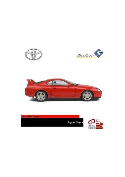 Toyota Supra 1/18 Ölçek Diecast Metal Model Araba modelleri