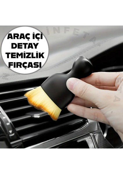 Yumuşak Mini Araç Içi Detaylı Temizlik Fırçası Araba Klima Temizleme Fırçası