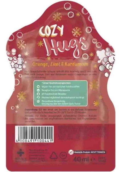 Alman Kalitesi Ithal 6 Yaş ve Üzeri Çocuklar ve Yetişkinler Için Cozy Hugs Köpüğü 40 ml fiyatları