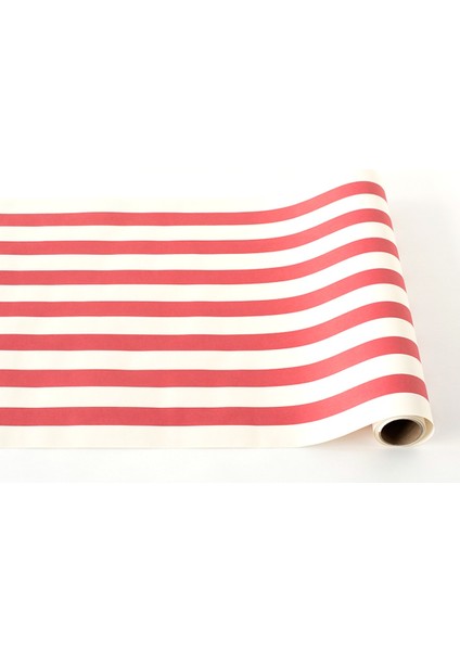 Red Classic Stripe Runner 20"X25'