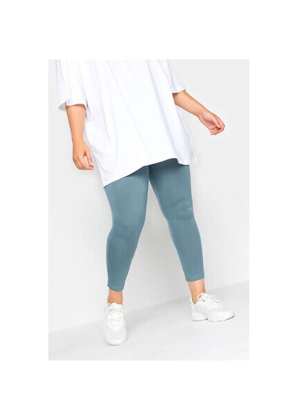 Büyük Beden Vücudu Saran Likralı Streç Tayt 143596 fiyatları