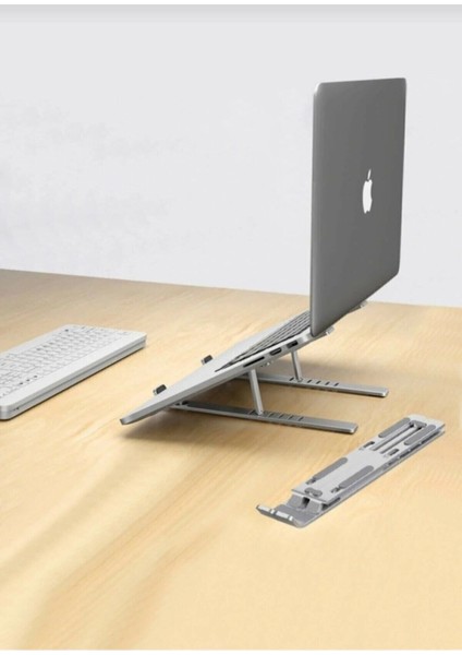 Aleminyum Gri Renk Ayarlı Laptop Macbook Notebook Güncel indirimleri