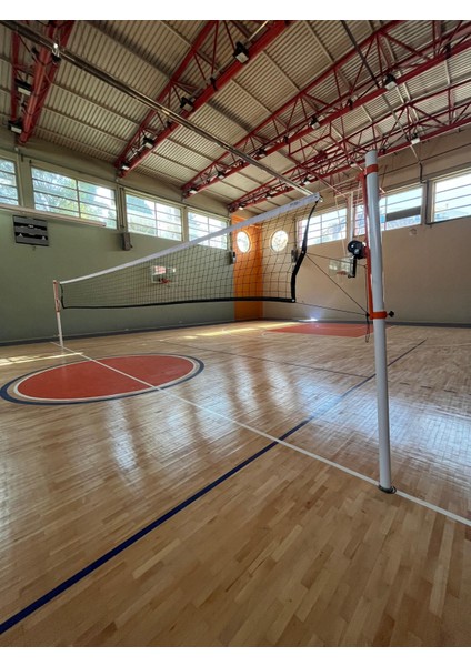 Metal Voleybol Direği Krikolu Sistem Iç & Dış Mekan Uyumlu fiyatları