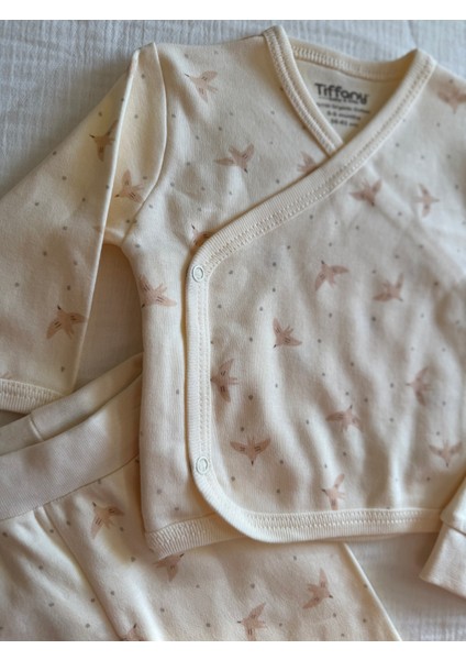 Organik Bird Theme 3lü Zıbın Set modelleri