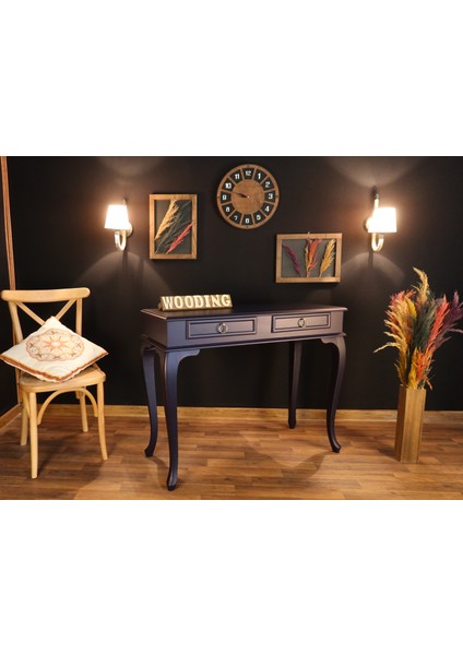 100 cm Çekmeceli Masif Lacivert Dresuar modelleri