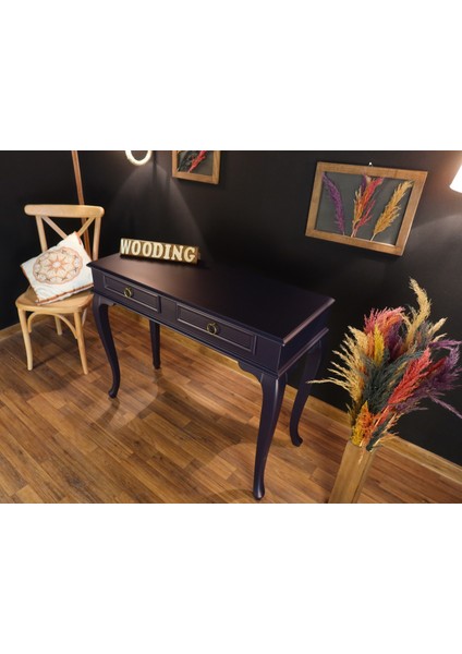 100 cm Çekmeceli Masif Lacivert Dresuar indirimleri